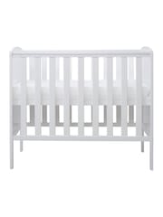 Ickle Bubba White Coleby Space Saver Cot and Fibre Mattress - Image 5 of 6