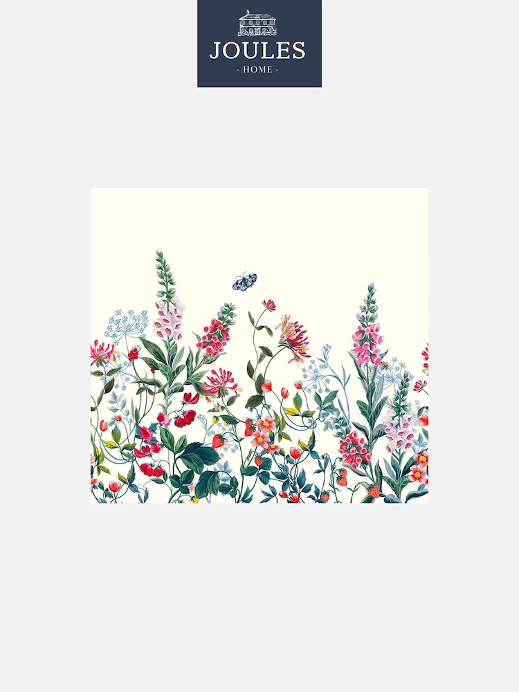Joules Cream Permaculture Garden Crème Mural 3m x 2.8m - Image 4 of 4