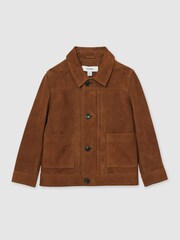 Reiss Devonshire Suede Worker Jacket - Bild 2 von 4