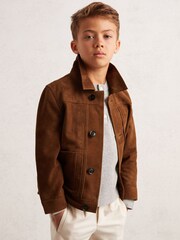 Reiss Devonshire Suede Worker Jacket - Bild 3 von 4