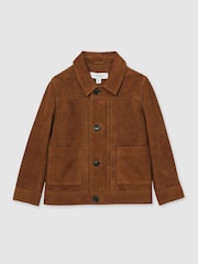 Reiss Devonshire Suede Worker Jacket - Bild 2 von 4