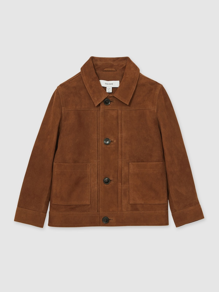 Reiss Devonshire Suede Worker Jacket - Bild 2 von 4