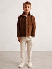 Reiss Devonshire Suede Worker Jacket - Bild 3 von 4
