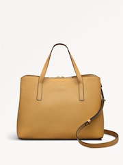 Radley Medium Dukes Place Zip Top Grab Brown Bag - Image 1 of 5