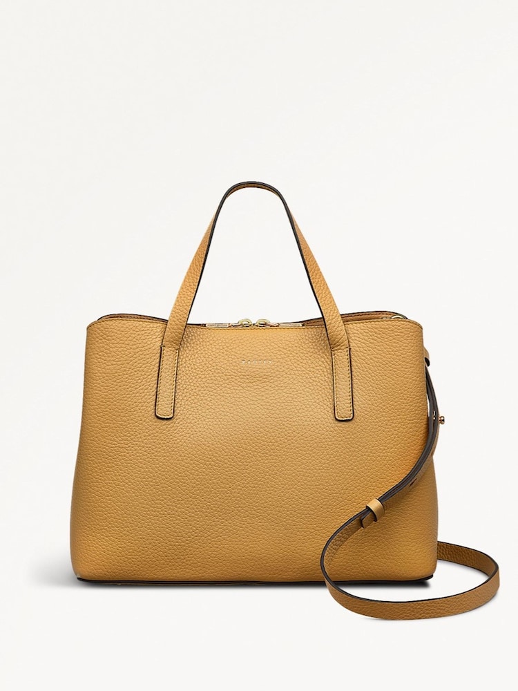 Radley Medium Dukes Place Zip Top Grab Brown Bag - Image 1 of 5