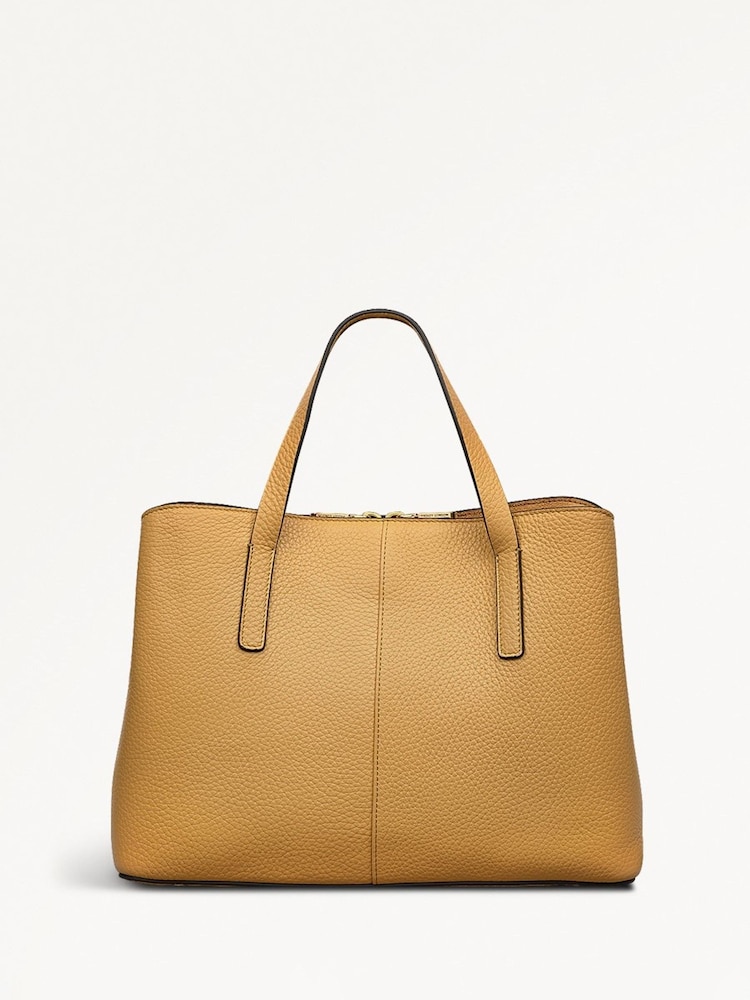 Radley Medium Dukes Place Zip Top Grab Brown Bag - Image 2 of 5