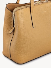 Radley Medium Dukes Place Zip Top Grab Brown Bag - Image 4 of 5