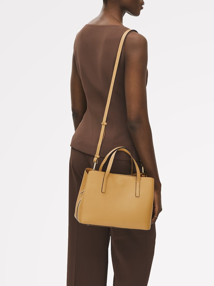Radley Medium Dukes Place Zip Top Grab Brown Bag - Image 5 of 5