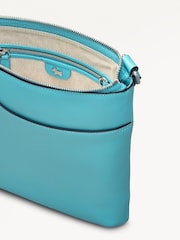 Radley Medium Blue Pockets Zip Top Cross-Body Bag - Image 4 of 5