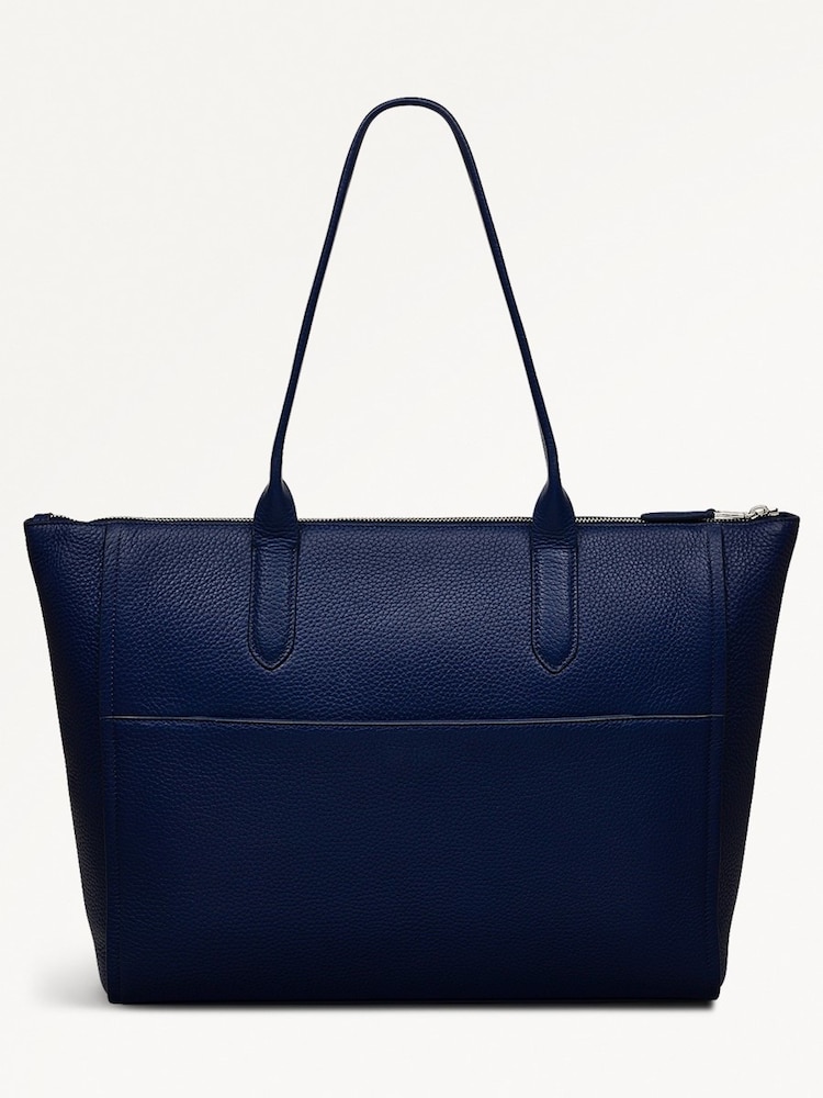 Radley Medium Blue Oak Street Zip Top Tote Bag - Image 2 of 5