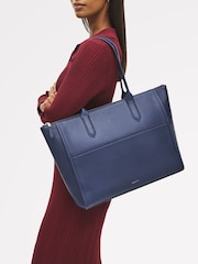 Radley Medium Blue Oak Street Zip Top Tote Bag - Image 5 of 5