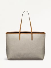 Radley Large Sutherland Row Open Top Tote Brown Bag - Imagem 2 de 5