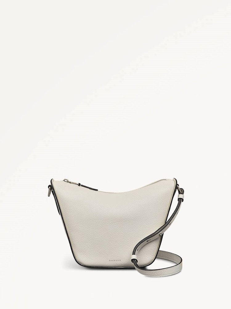 Radley Small Natural Oak Street Zip Top Cross-Body Bag - Imagem 1 de 5