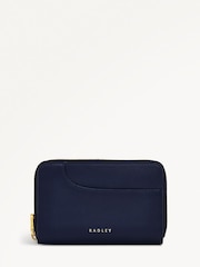 Radley Medium Blue Pockets Zip Around Purse - Image 1 of 1