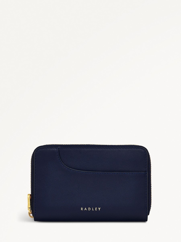 Radley Medium Blue Pockets Zip Around Purse - Image 1 of 1