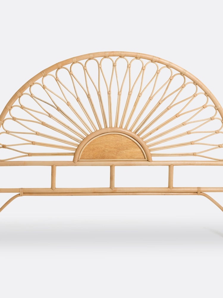La Redoute Intérieurs Natural Rattan Tio Single Headboard - Image 1 of 5