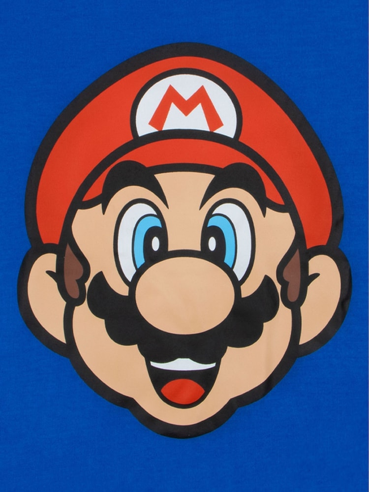 Character Blue Super Mario Pyjamas 2 Pack - Image 3 of 5