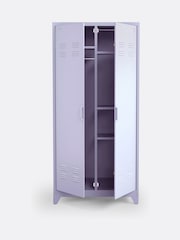 La Redoute Intérieurs Lavender Hiba Industrial 2 Door Metal Storage Cabinet - Image 3 of 5
