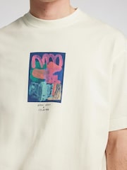Selected Homme Short Sleeve Printed T-Shirt - Bild 3 von 4