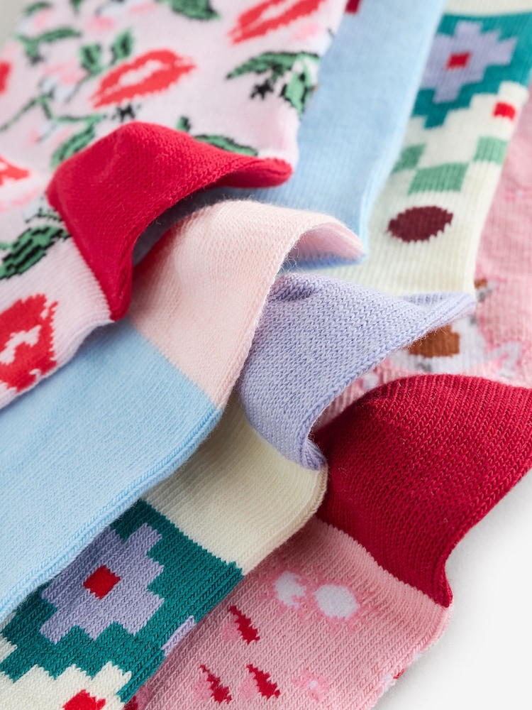 Cath Kidston Cotton Socks 4 Pack - Bild 7 von 7 Cath Kidston Cotton Socks 4 Pack - Bild 7 von 7