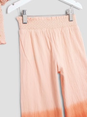 River Island Orange Girls Ombre Sequin Top Set - Image 4 of 5