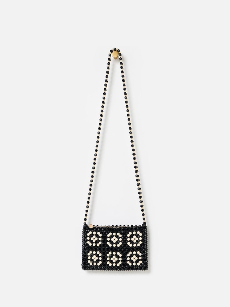Oliver Bonas Mara Beaded Cross-Body Bag - Imagem 1 de 7