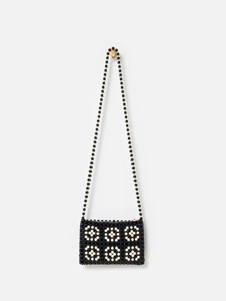 Oliver Bonas Mara Beaded Cross-Body Bag - Imagem 2 de 7
