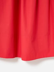 Oliver Bonas Red Elasticated Pleated Midi Skirt - Image 2 of 7