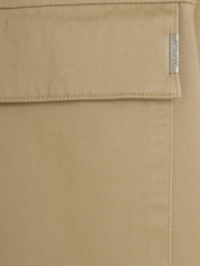River Island Grey Clean Zipper Overshirt - Image 4 of 5