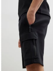 River Island Black Slim Hybrid Nylon Shorts - Image 3 of 3