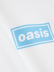 River Island White Oasis Definitely 100% Cotton T-Shirt - Image 7 of 7