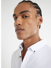 Bela - River Island Muscle Fit Textured Shirt - Slika 2 iz 3
