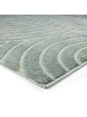 Esselle Grey Rhythm Sculpt Rug 120 x 170cm - Image 2 of 5