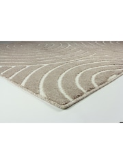 Esselle Neutral Rhythm Sculpt Rug 120 x 170cm - Image 2 of 5