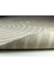Esselle Neutral Rhythm Sculpt Rug 120 x 170cm - Image 4 of 5