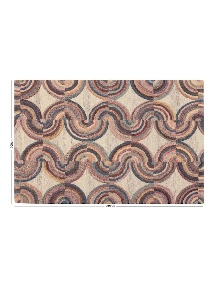 Esselle Multicoloured Radiant Isabella 200 x 290cm Rug - Image 1 of 4