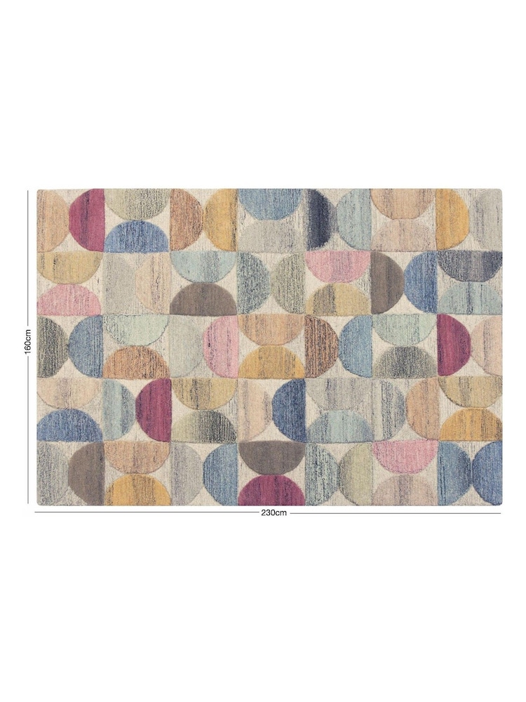 Esselle Multicoloured Radiant Mariana Rug 160 x 230cm - Image 5 of 5