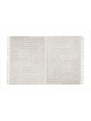 Esselle Cream Arctic Maze Rug 200 x 290cm - Image 1 of 5