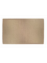 Esselle Neutral Jute Effect Weave Rug 120 x 170cm - Image 1 of 5