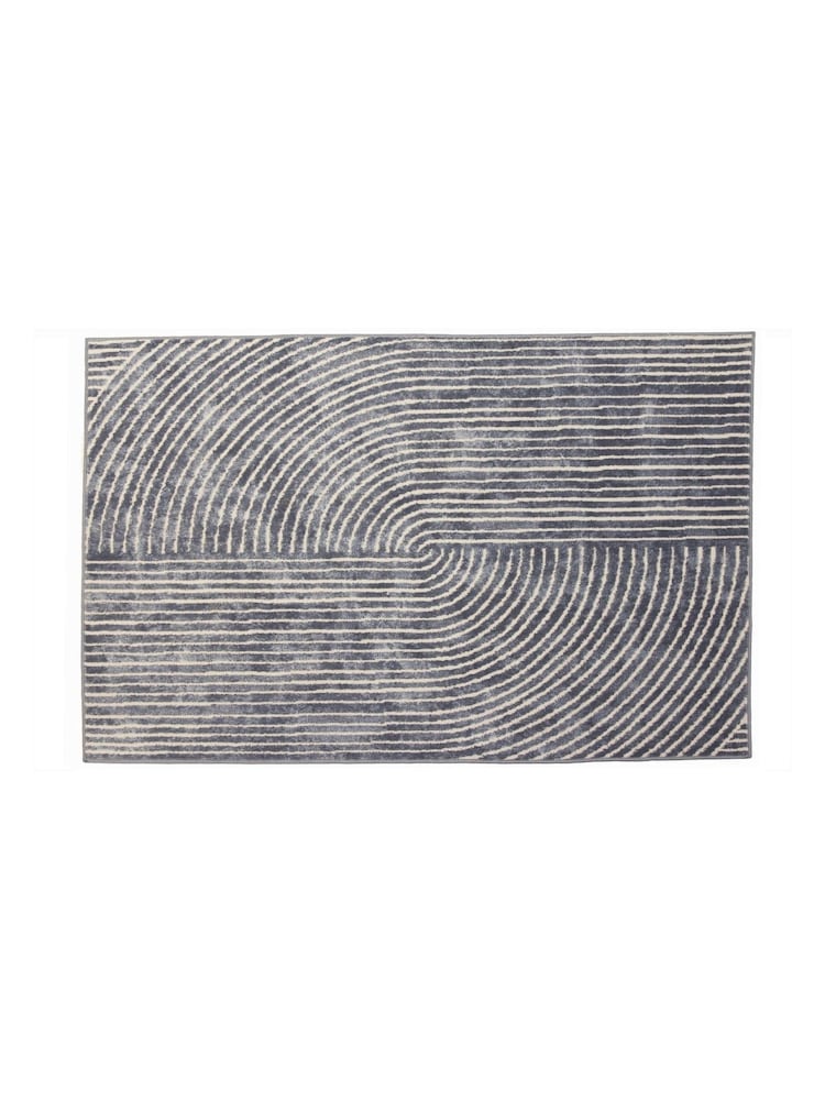 Esselle Navy Muse Zen 120 x 170cm Rug - Image 1 of 5