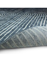 Esselle Navy Muse Zen 120 x 170cm Rug - Image 4 of 5