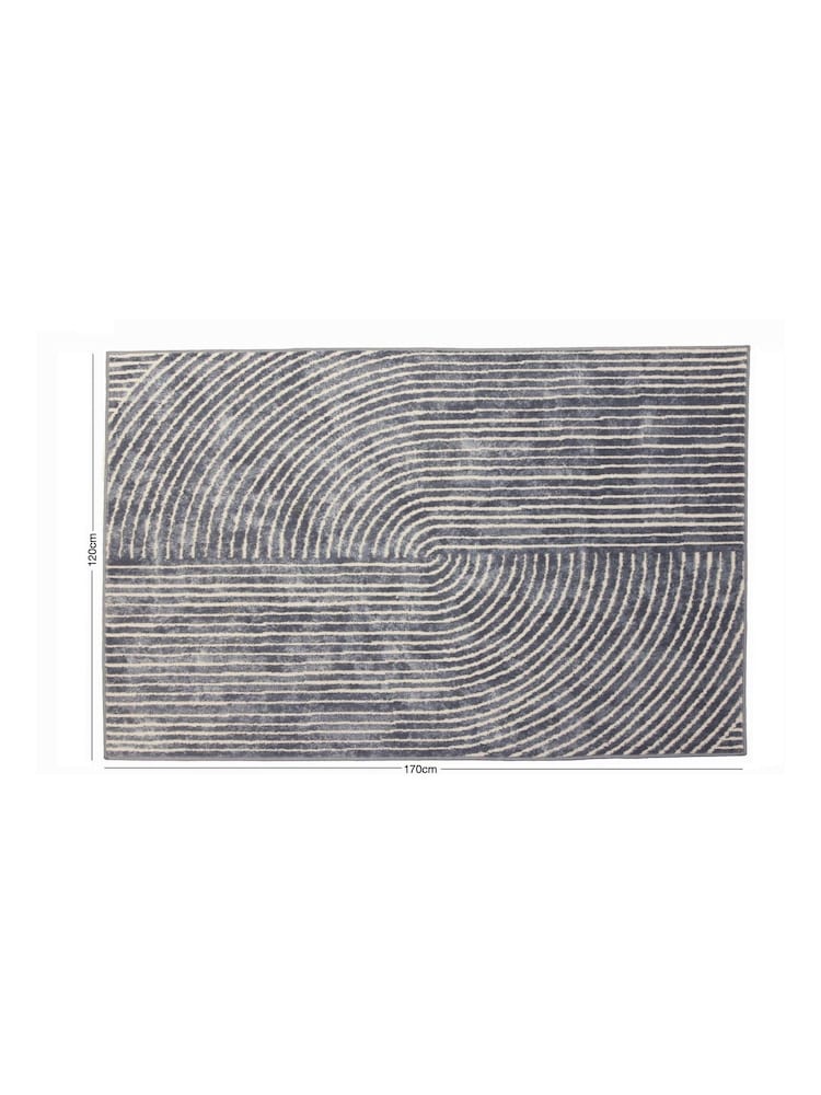 Esselle Navy Muse Zen 120 x 170cm Rug - Image 5 of 5