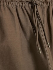 Marrón - River Island 100% Cotton Pull on Trousers - Imagen 5 de 5