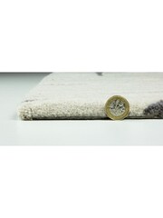 Esselle Charcoal Aura Starburst 120 x 170cm Rug - Image 3 of 5