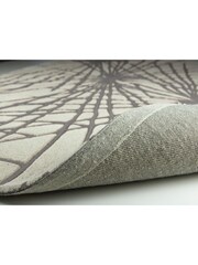 Esselle Charcoal Aura Starburst 120 x 170cm Rug - Image 4 of 5