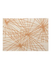 Esselle Orange Aura Starburst 160 x 230cm Rug - Image 1 of 5