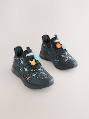 Black Pokemon Elastic Lace Trainers - Image 1 of 5