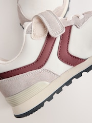 Balts/Burgundija - Vienas siksniņas elastīgas mežģīņu kedas - Attēls 5 no 5