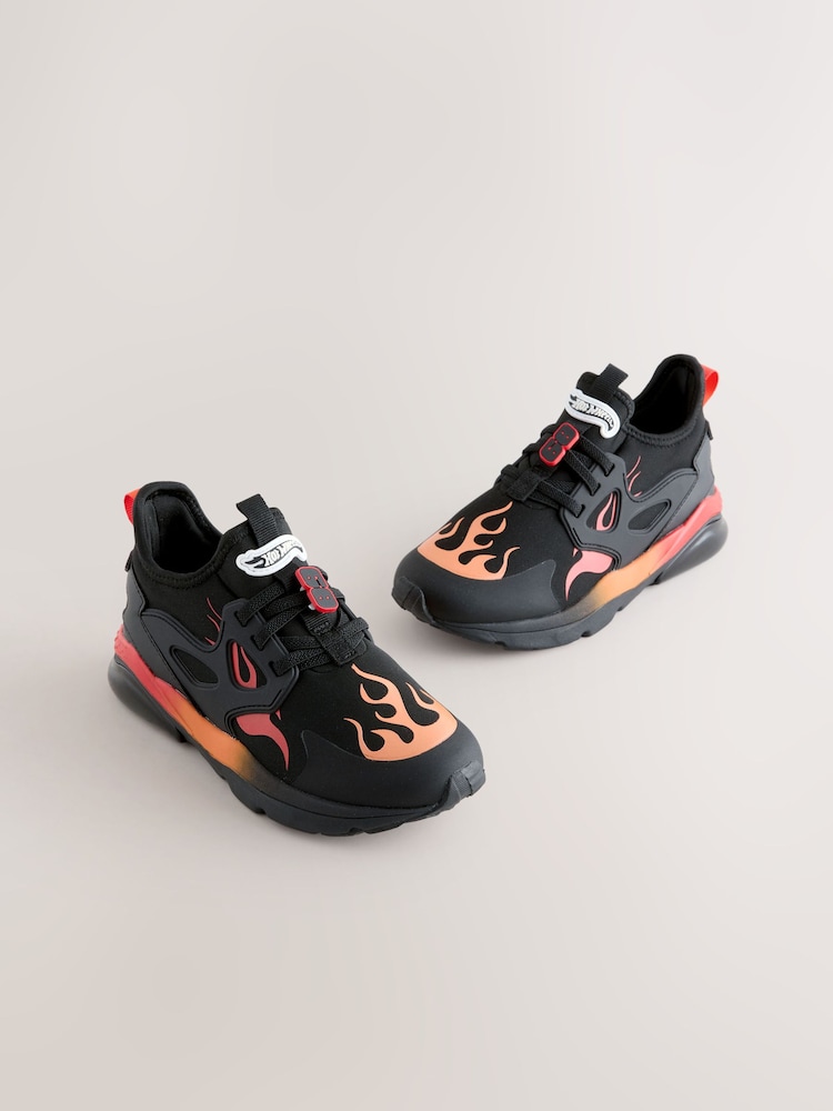 Negru - Hot Wheels Elastic Lace Trainers - Imaginea 1 din 5