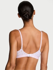 Victoria's Secret White Ditsy Non Wired Lightly Lined Bra - Image 2 of 2